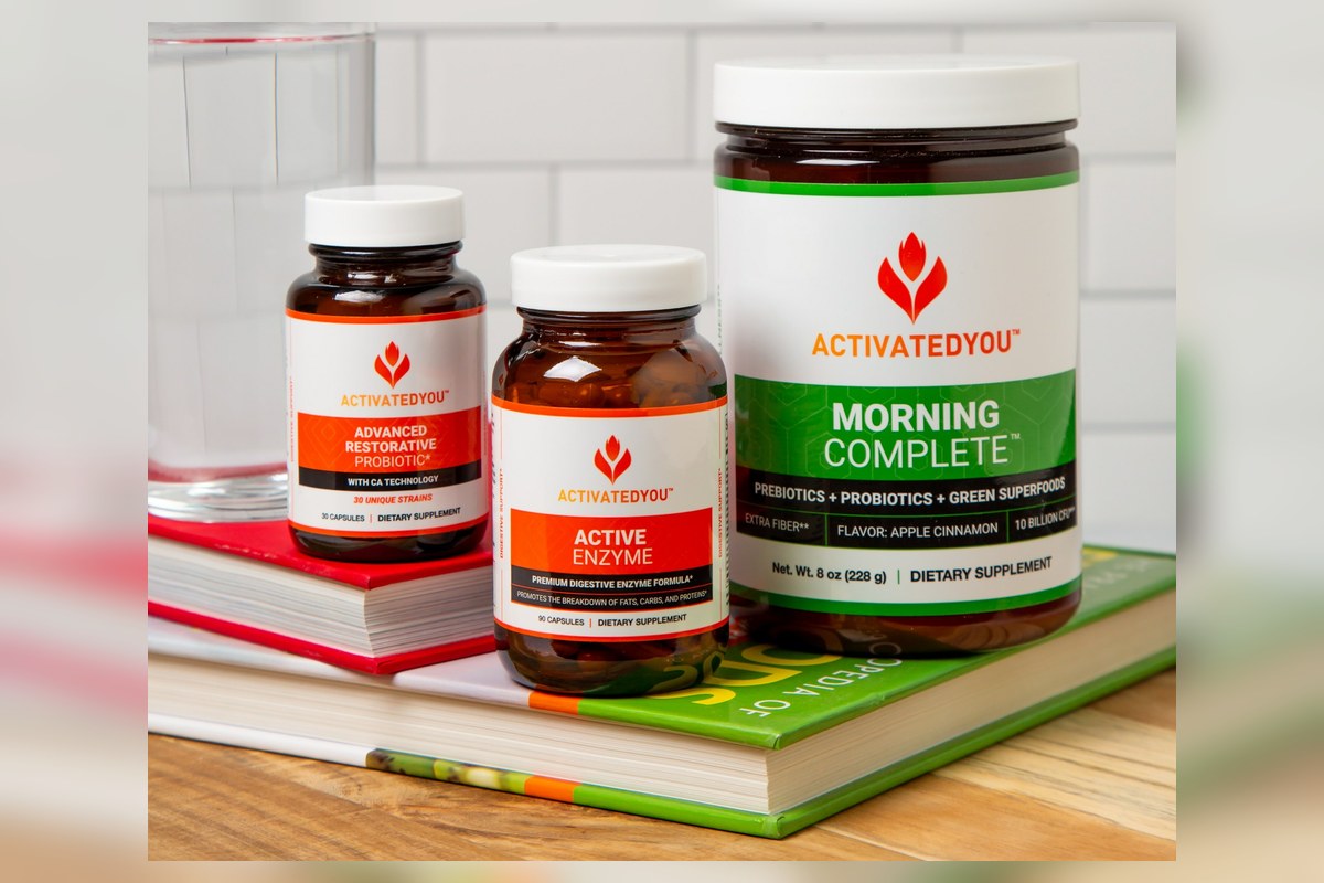 ActivatedYou supplement lineup including Morning Complete